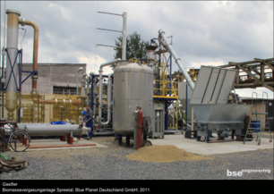 Gasifier Biomassevergasungsanlage Spreetal Blue Planet Deutschland GmbH
